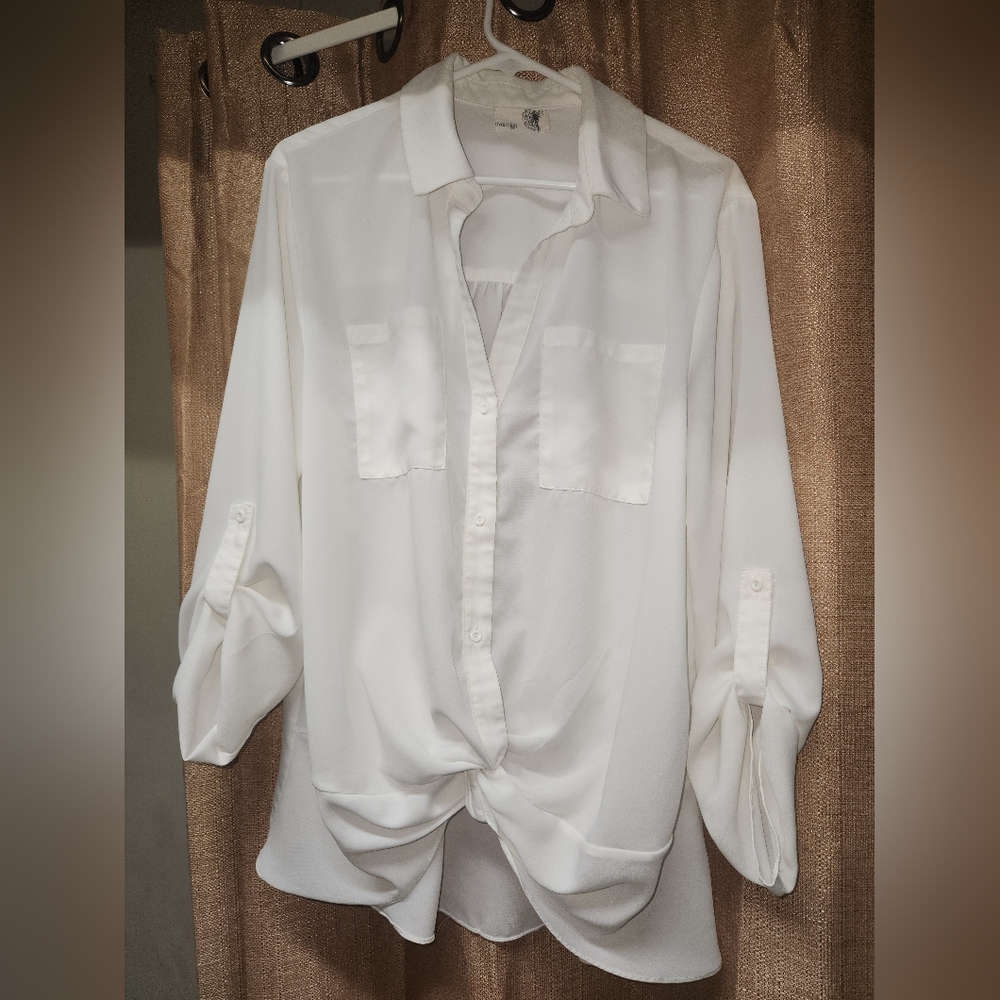 XL Everleigh Blouse White